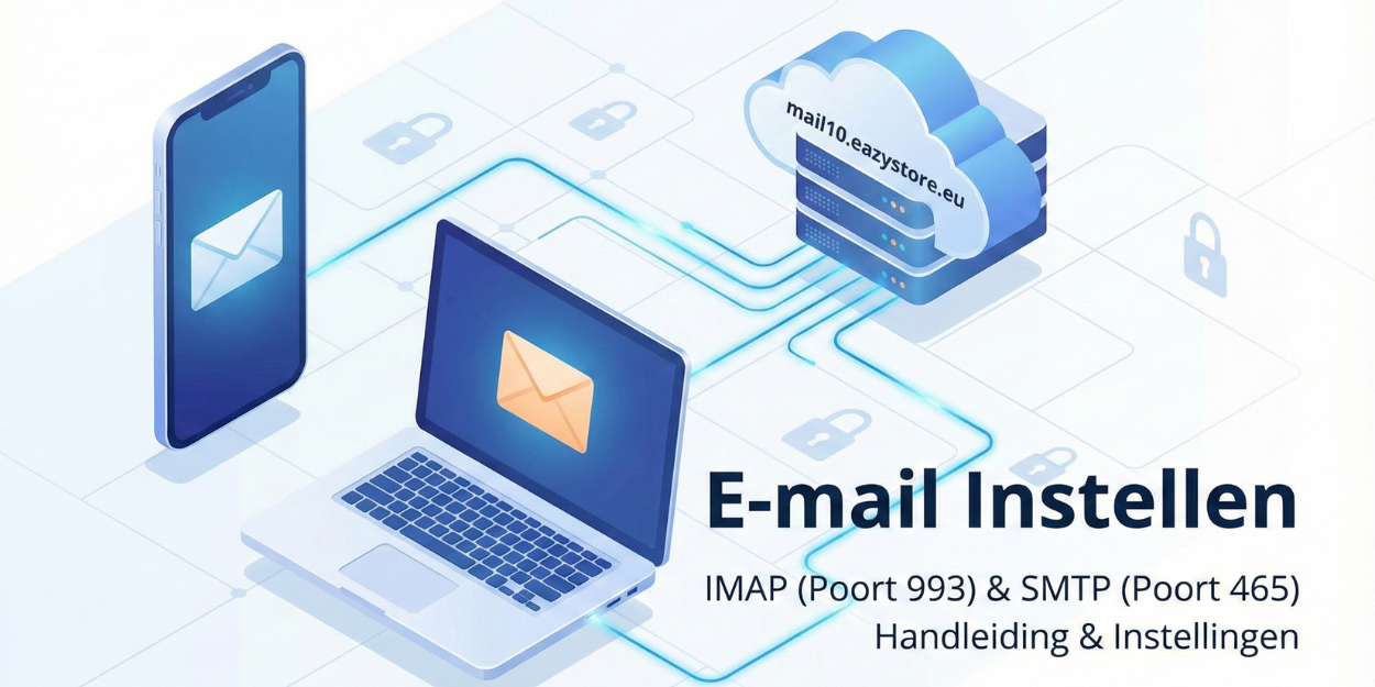 E-mail Instellen op al je Apparaten: De Juiste IMAP & SMTP Gegevens